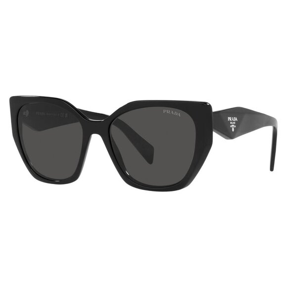 New PRADA Black Square SPR 19Z 1AB-5S0 Sunglasses Women - Picture 1 of 4